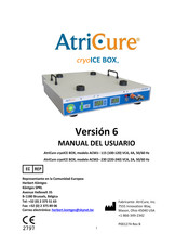 AtriCure cryoICE BOX ACM2-230 Manual Del Usuario