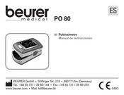 Beurer medical PO 80 Manual De Instrucciones