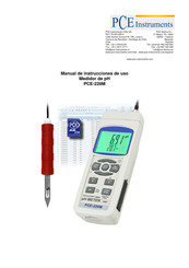 PCE Instruments PCE-228M Manual De Instrucciones De Uso