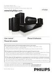 Philips HTS3564 Manual Del Usuario