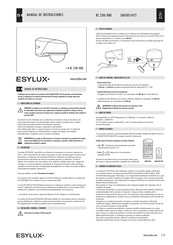 ESYLUX RC 230i KNX Manual De Instrucciones