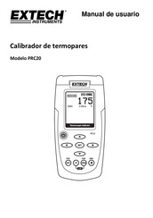 Extech Instruments PRC20 Manual De Usuario