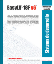 mikroElektronika EasyLV-18F v6 Manual De Usuario