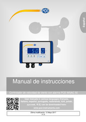 PCE Instruments PCE-WSAC 50 Manual De Instrucciones