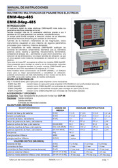 Contrel EMM-4ep-485 Manual De Instrucciones