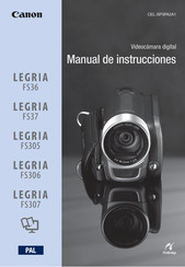 Canon LEGRIA FS305 Manual De Instrucciones