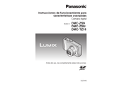 Panasonic Lumix DMC-TZ18 Instrucciones De Funcionamiento Para Características Avanzadas