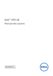 Dell XPS 18 Serie Manual Del Usuario