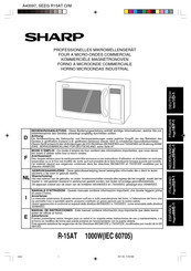 Sharp R-15AT Manual De Instrucciones