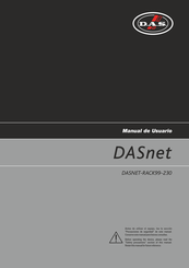 D.A.S. DASNET-RACK99-230 Manual De Usuario