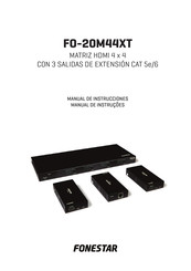 FONESTAR FO-20M44XT Manual De Instrucciones