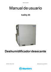 Munters IceDry 30 Manual De Usuario