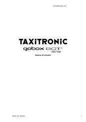 Taxitronic gobox BCT TV60C Manual De Usuario