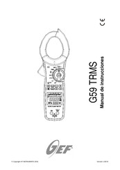 HT GEF G59 TRMS Manual De Instrucciones