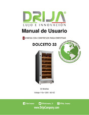 DRIJA DOLCETTO 33 Manual De Usuario