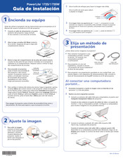 Epson PowerLite 1735W Guia De Instalacion