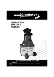 Gladiator PRO TRE 845 Manual De Instrucciones