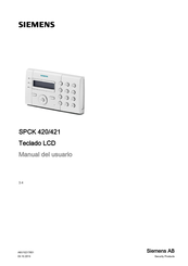 Siemens SPCK 420 Manual Del Usuario