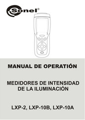 Sonel LXP-2 Manual De Operation