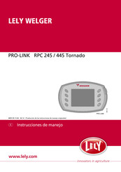 LELY WELGER RPC 445 Tornado Instrucciones De Manejo