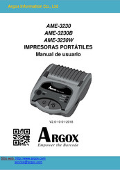 Argox AME-3230 Manual De Usuario