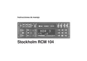 Blaupunkt Stockholm RCM 104 Instrucciones De Manejo