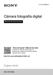 Sony Cyber-shot DSC-RX1RM2 Manual De Instrucciones