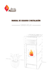 PELLET AGUA HIDRO CU STEEL 27 kW Manual De Usuario E Instalacion