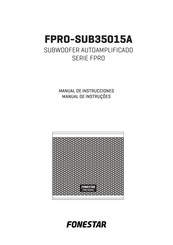 FONESTAR FPRO-SUB35015A Manual De Instrucciones