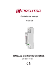 Circutor CEM-C5 Manual De Instrucciones