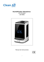 Clean Air Optima CA-605 Manual De Instrucciones