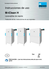 Meiko M-iClean HM Instrucciones De Uso