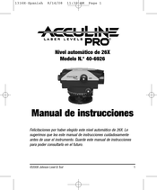 AccuLine PRO 40-6926 Manual De Instrucciones