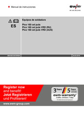 EWM Pico 160 cel puls Manual De Instrucciones