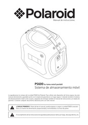 Polaroid PS600 Manual De Instrucciones