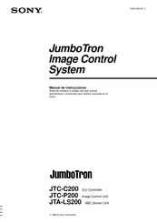 Sony JumboTron JTC-P200 Manual De Instrucciones