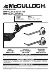 McCulloch MB3201 Manual Del Usuario