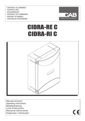 CAB CIDRA-RE C Manual De Instrucciones