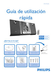 Philips MCM240 Guía De Utilización Rápida