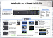 Samsung SVR-960 Guía Rápida Para El Usuario
