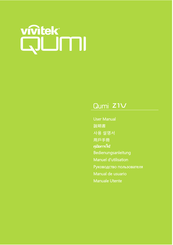 Vivitek Qumi Z1V Manual De Usuario