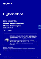 Sony Cyber-shot DSC-S950 Manual De Instrucciones