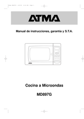 ATMA MD897G Manual De Instrucciones, Garantía