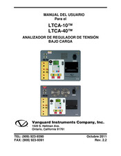 Vanguard Instruments Company LTCA-10 Manual Del Usuario