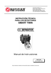 Notifier SMART TWIN Instrucción Técnica