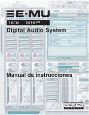 Creative Professional E-MU 1616m Manual De Instrucciones