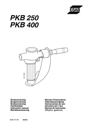 ESAB PKB 250 Instrucciones De Uso