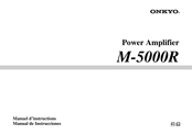 Onkyo M-5000R Manual De Instrucciones