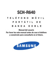 Samsung SCH-R640 Manual Del Usuario