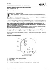 Gira 5427 00 Manual De Instrucciones